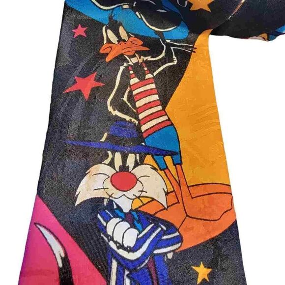 Looney Toons Mania Neck Tie Vintage 1993 - Picture 2 of 4